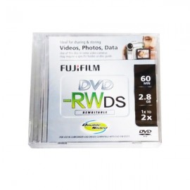 Mini DVD-RW FUJI Recargable 2.8 GB 60 Min