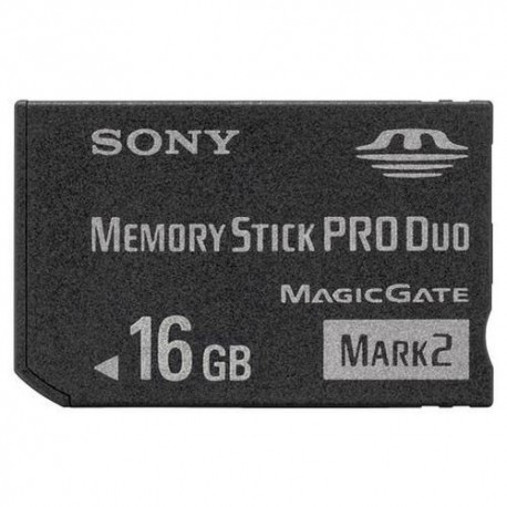 Tarjeta de Memoria SONY Memory Stick Pro Duo 16GB