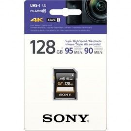 Tarjeta SONY SDXC USH-I 4K 128GB Clase 10 SF-G1UZ/TQ