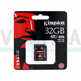 Tarjeta de Memoria KINGSTON SDHC 32GB 4K 90MB / S R