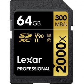 Tarjeta de Memoria LEXAR 64GB UHS-II 2000x