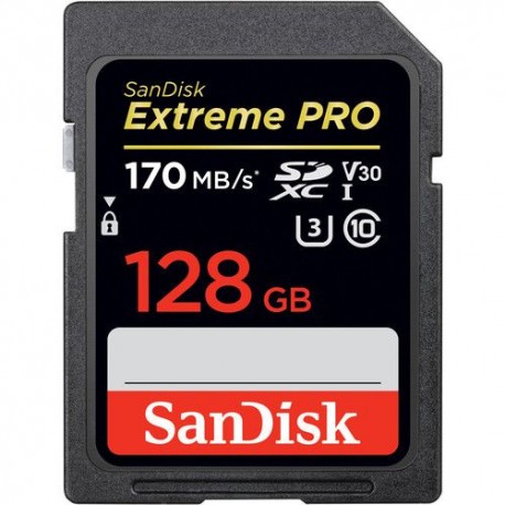 Tarjeta SANDISK Extreme Pro SDXC UHS-I 128GB