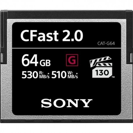 Tarjeta de Memoria SONY CFAST 2.0 Serie G 64GB SYM