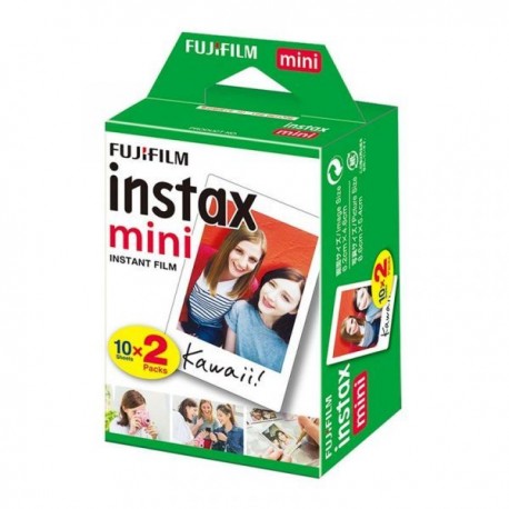 Pelicula FUJI INSTAX Mini paquete Caja con 20 Fotografías