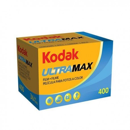 Película Kodak UltraMax ISO 400 de 36 exposiciones