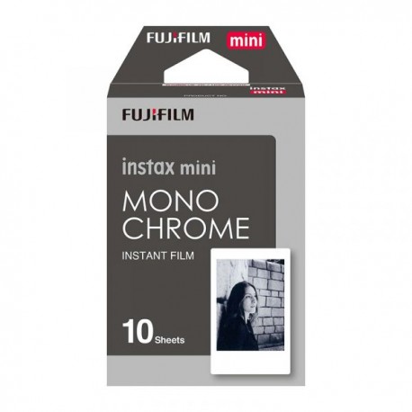 Película FUJI INSTAX Mini Monochrome 10 Fotografías