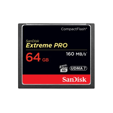 Tarjeta de Memoria SANDISK Extreme Pro Compact Flash 64 GB 160MB/S 1067X