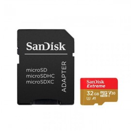 Tarjeta SanDisk Extreme Micro SDHC 32GB con Adaptador