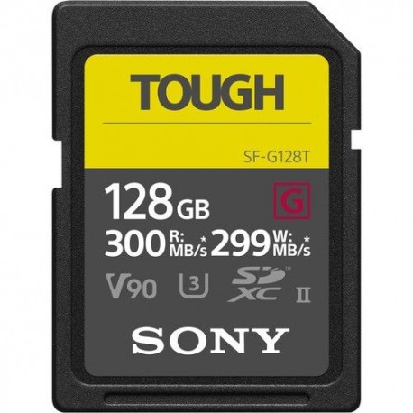 Tarjeta de Memoria SONY 128GB SF-G Tough Series UHS-II SDXC