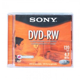 DVD-RW SONY 4.7GB Regrabable 120 min